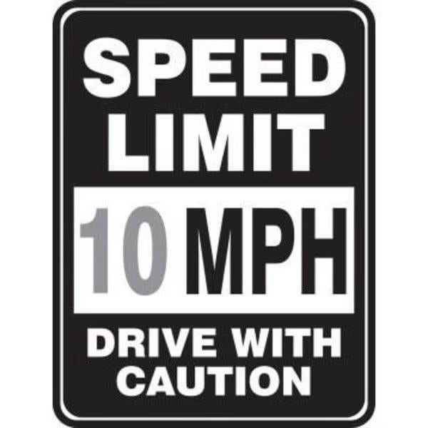 Accuform SPEED LIMIT SIGN SPEED LIMIT MPH FRR3265RA FRR3265RA - main